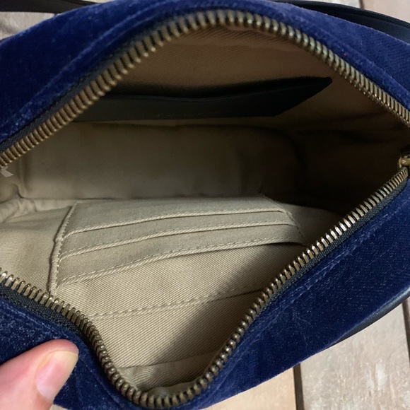 J. Crew Velvet Signet Crossbody Bag - Picture 4 of 5